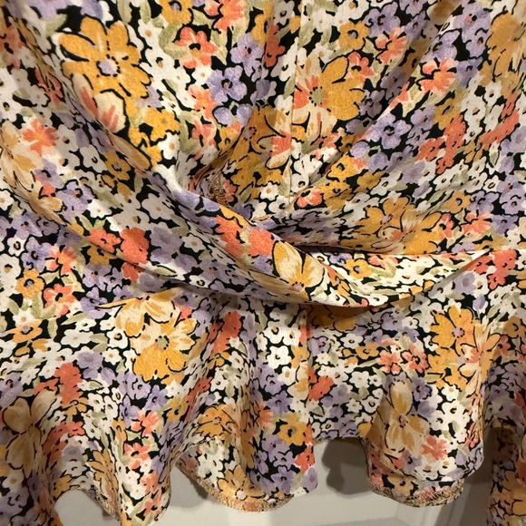 ASOS Multicolor Floral Blouse with Twist Detail - Picture 3 of 5